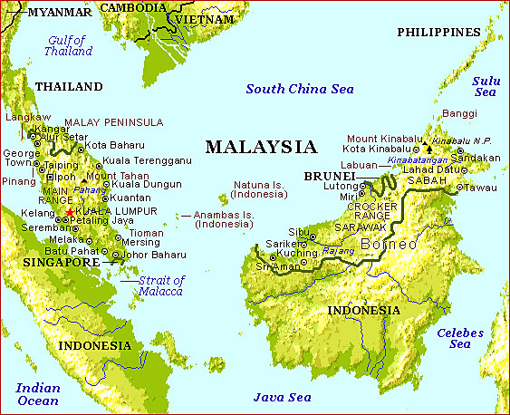 Malaysia Map